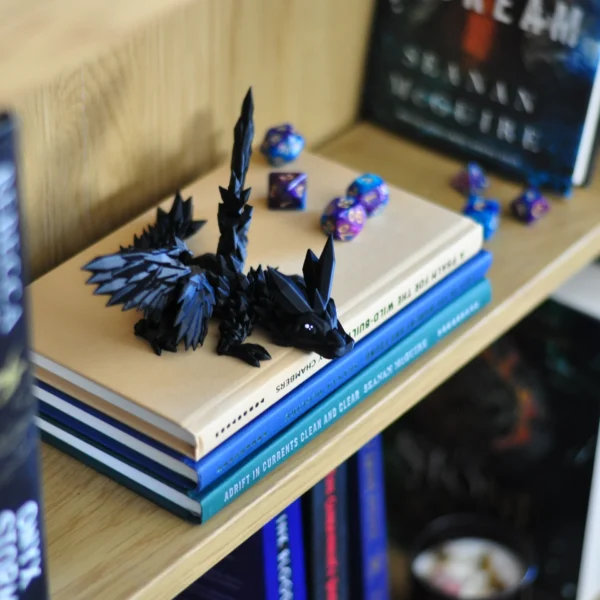 Crystal wing black shelfp