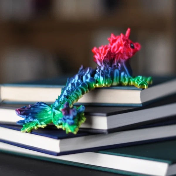 Kelpie tail bright rainbowp