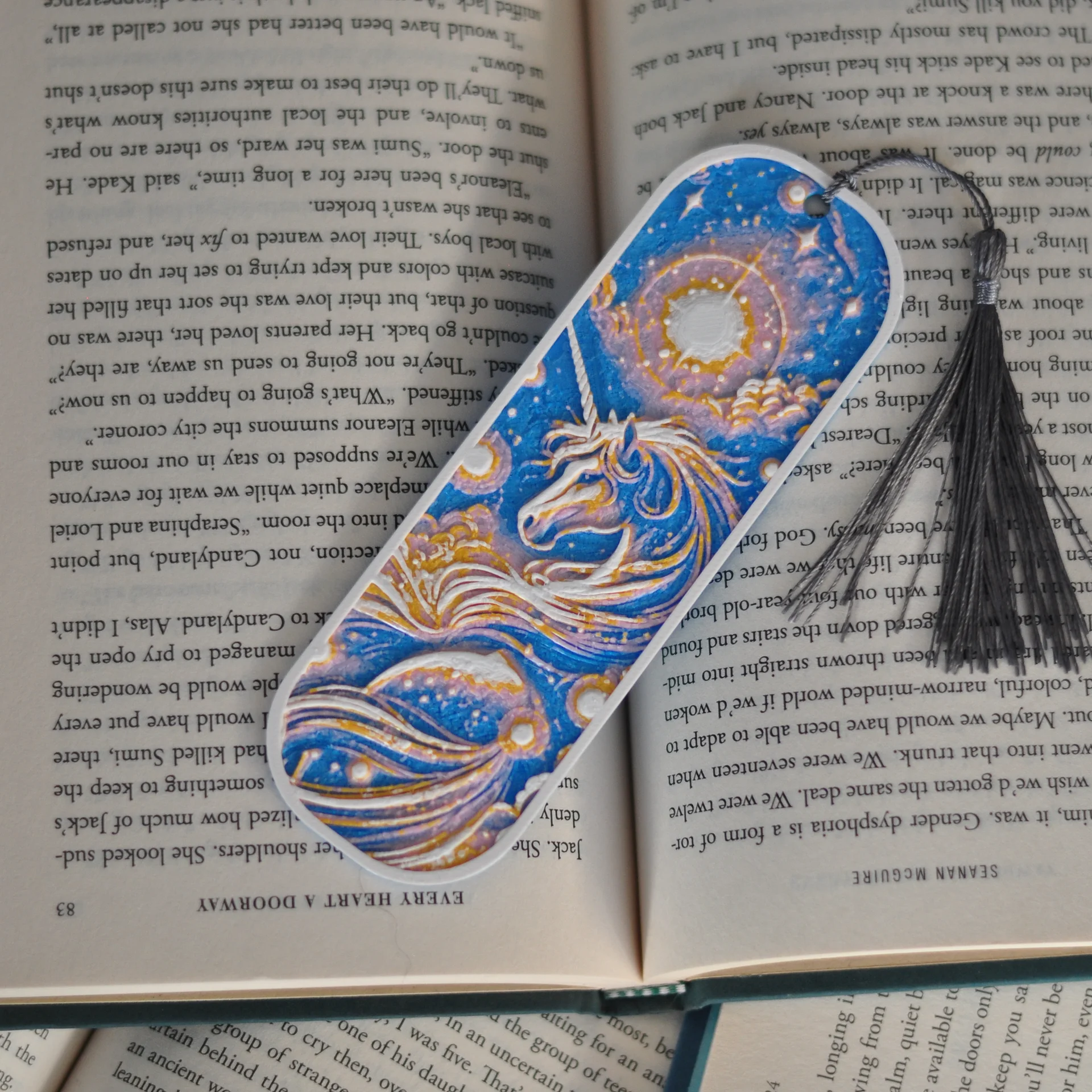 Featured image for “Unicorn Bookmark”