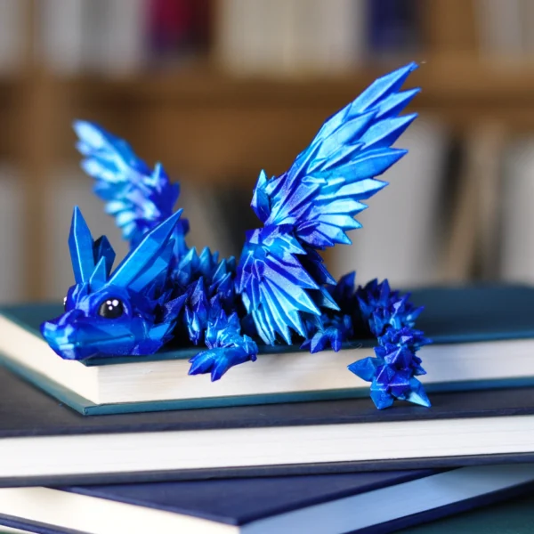 crystal wing blue rainbowp